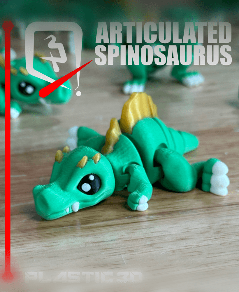 Articulated Spinosaurus- The River King 3d model