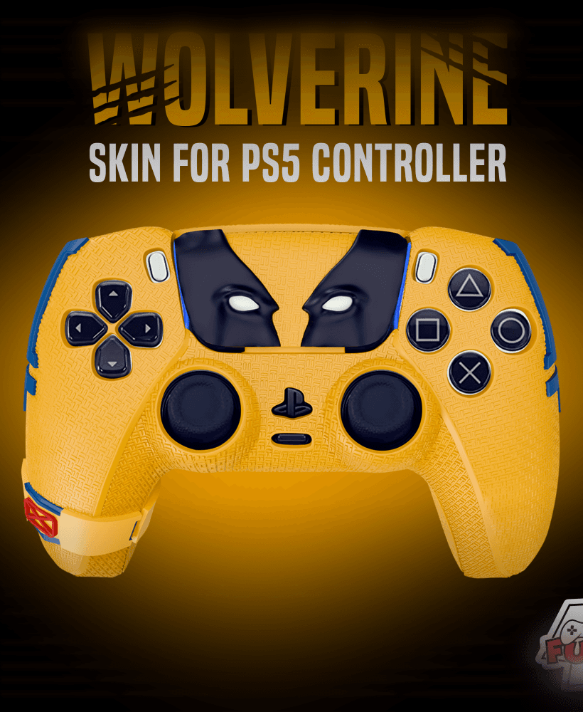 Wolverine PS5 controller Cover/Case 3d model
