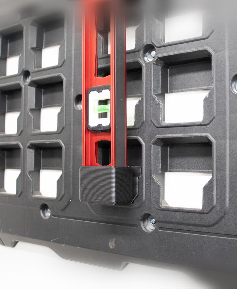 Packout Wall Level Holder 3d model