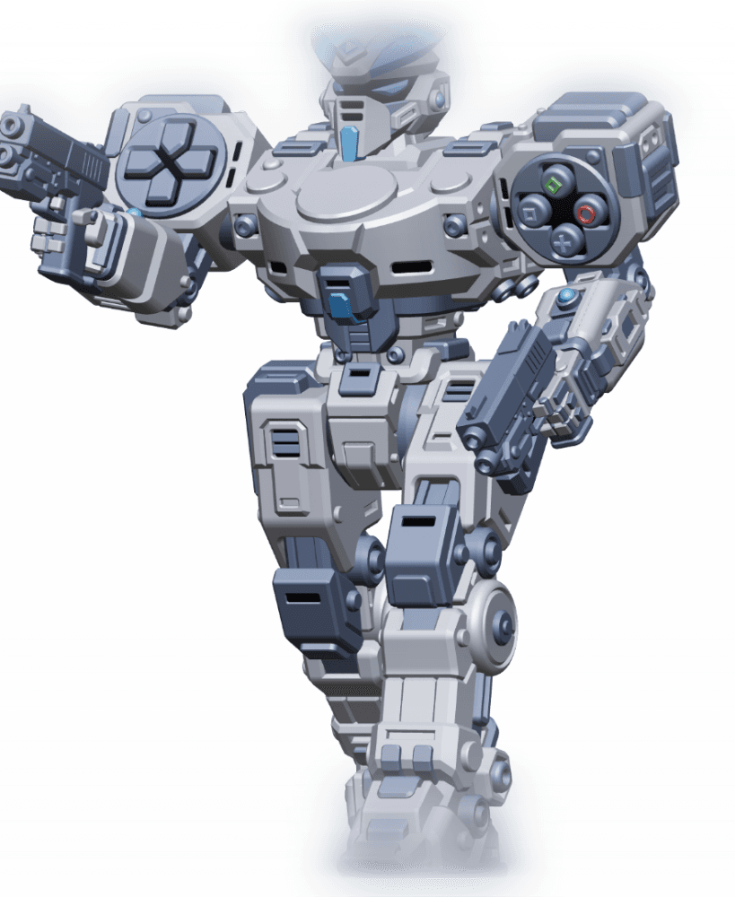 Game Knights Station Tabletop Mech Retro Console-Inspired Wargaming Miniature 3d model