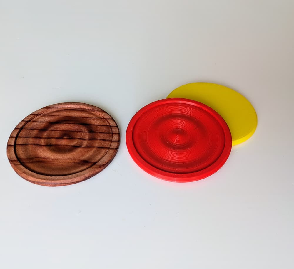 4in Ripple Coaster 3d model
