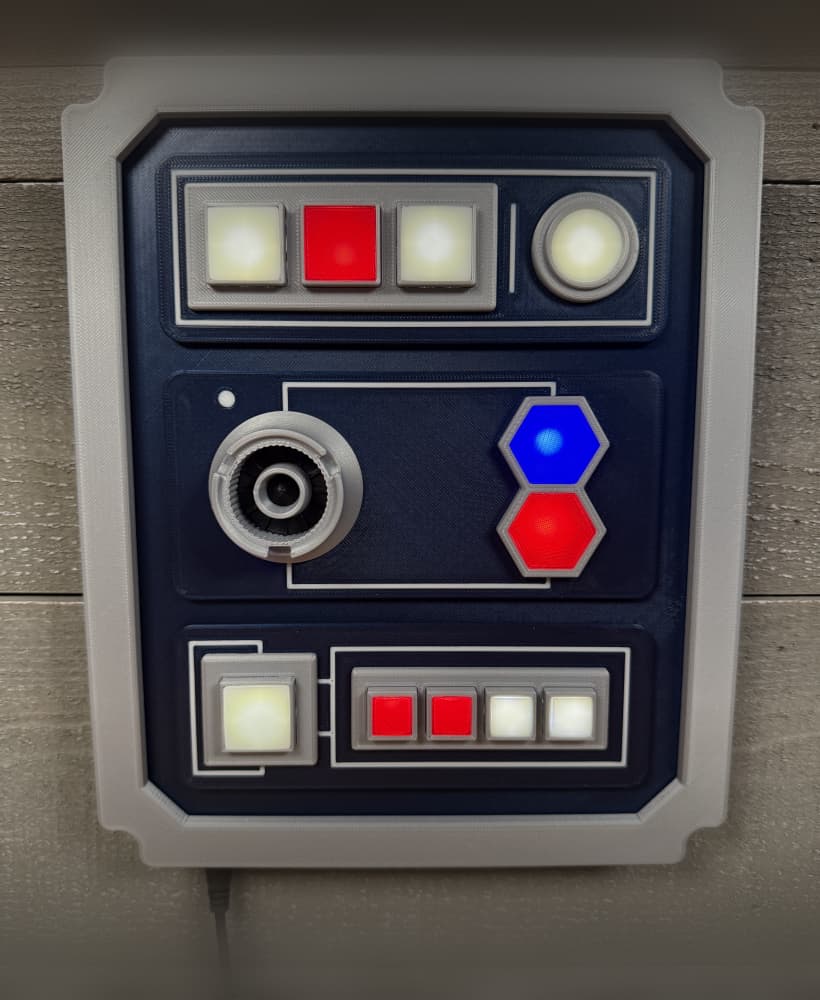 Illuminated Galaxy Edge Control Panel #2 3d model