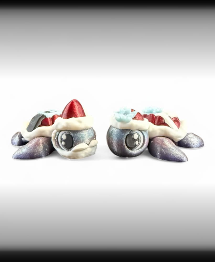 Mr. and Mrs. Claus Turtles 3d model