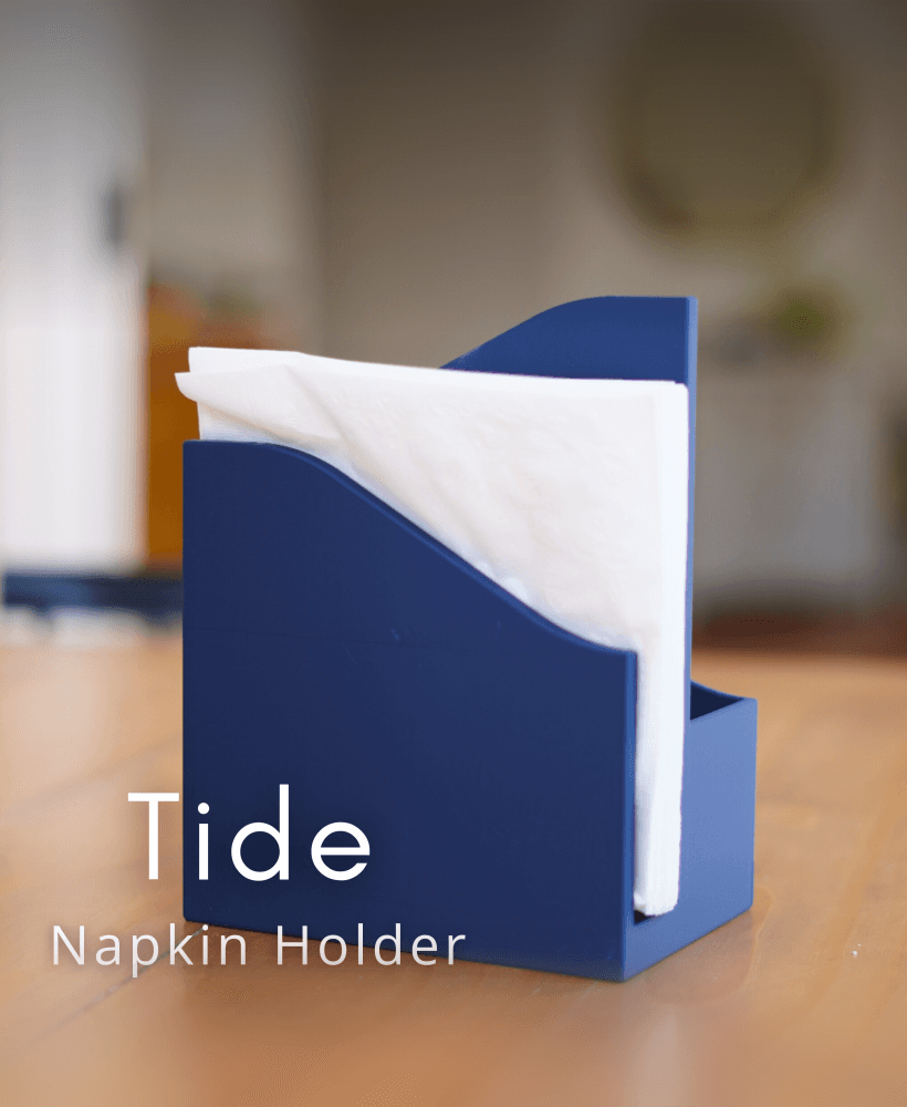 Tide Napkin Holder 3d model