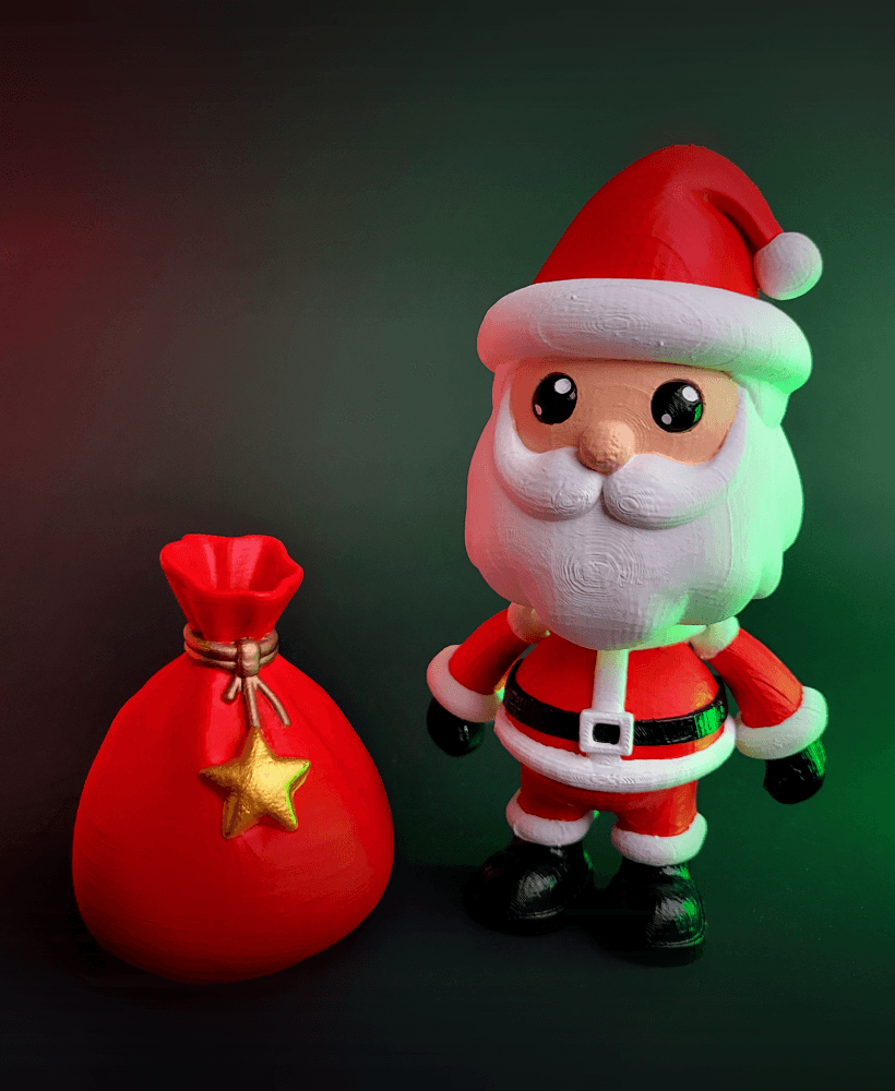 CUDDLEBELLY : Chubby Santa Pal! 3d model