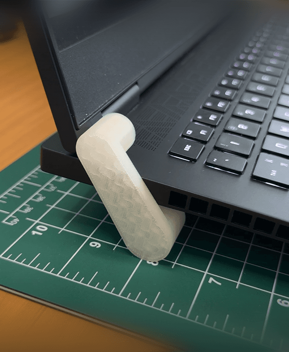 Keychain Laptop Stand 3d model