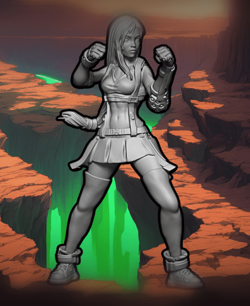 Tina_Luckheart - The Barkeep 3d model