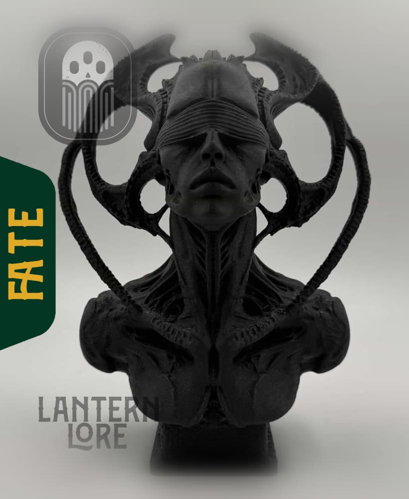 Fate ~ The Bound Seer Bust (Pre Supported) 3d model