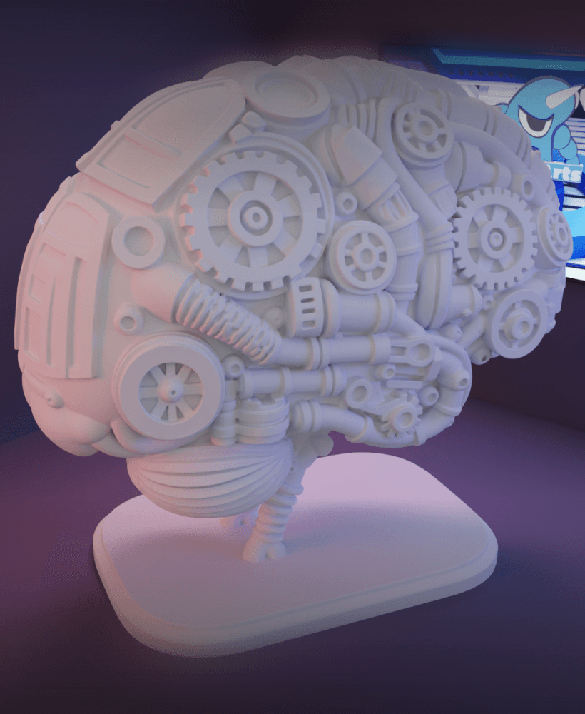 Cerebro Mecanico.stl 3d model