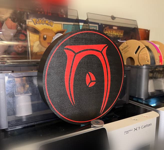 Elder Scrolls Oblivion Light Box Decoration *FREE* 3d model