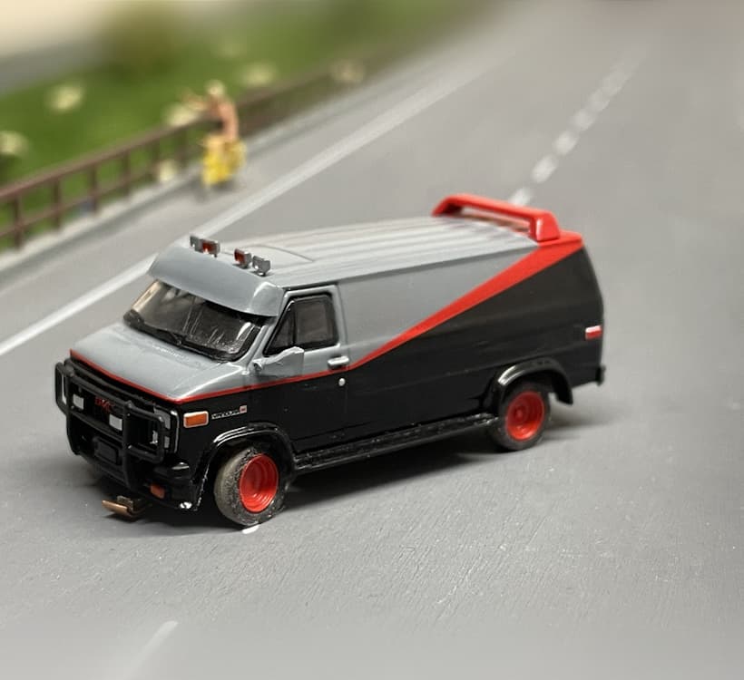 Chassis GMC Vandura RC Brekina 1:87 3d model