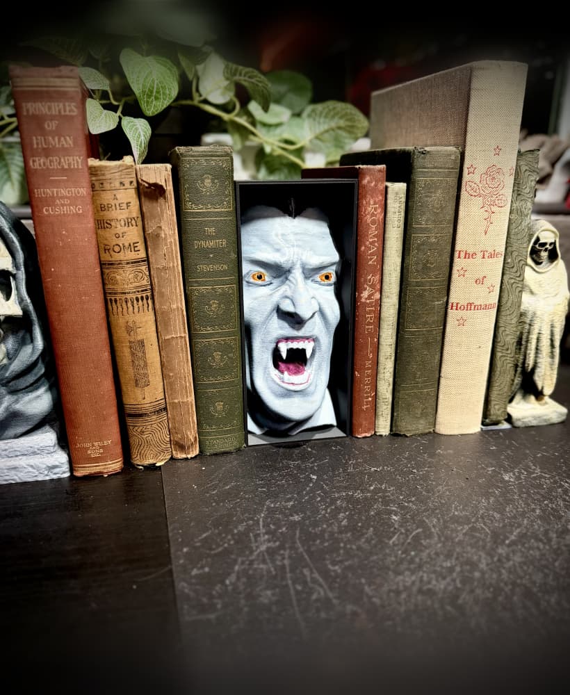 Dracula book nook 3d model