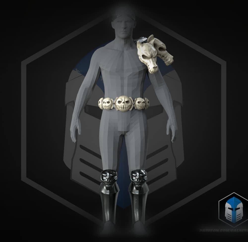 Hades Zagreus Armor - 3D Print Files 3d model