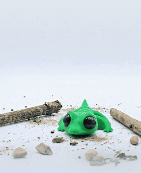 Flexi Baby Lizard 3d model
