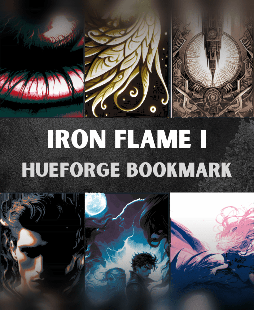 Iron Flame Bookmarks (1st Drop) 3d model