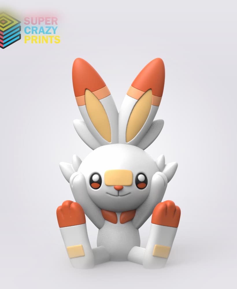 Scorbunny 3d model