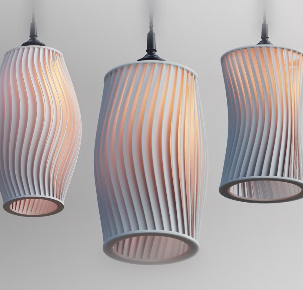 Aether_Light_Pendant_Series 3d model