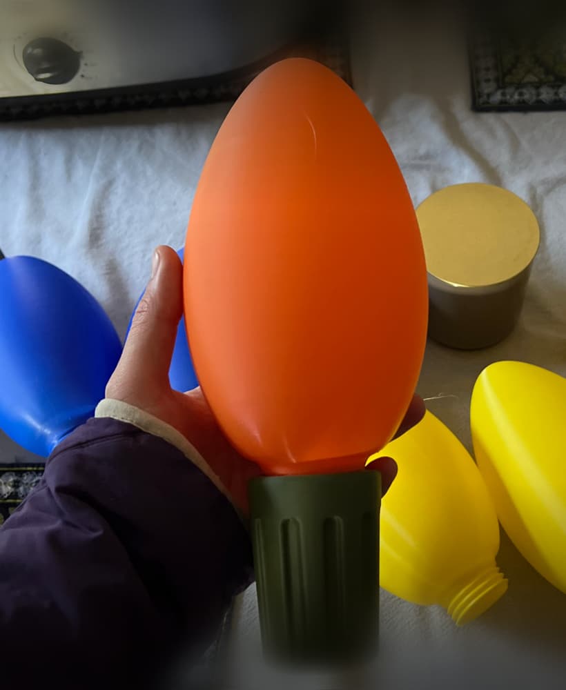 Giant Christmas Bulb 3d model