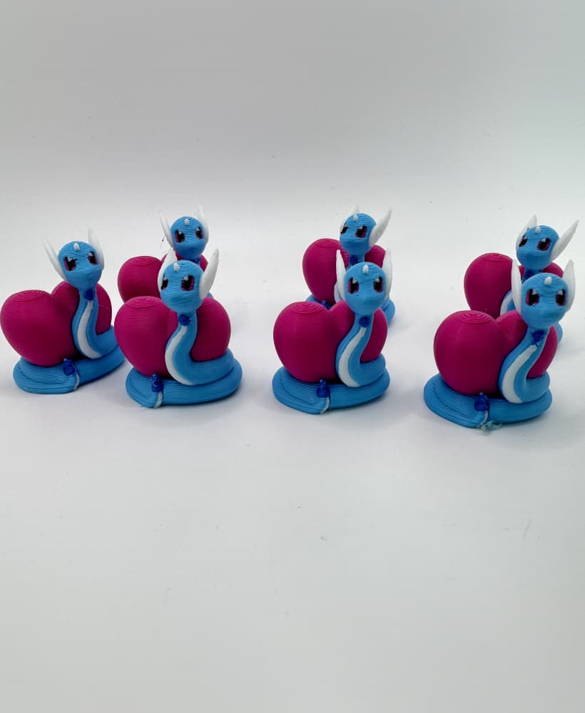 Valentine Dragonair (3mf included, nosupport) 3d model