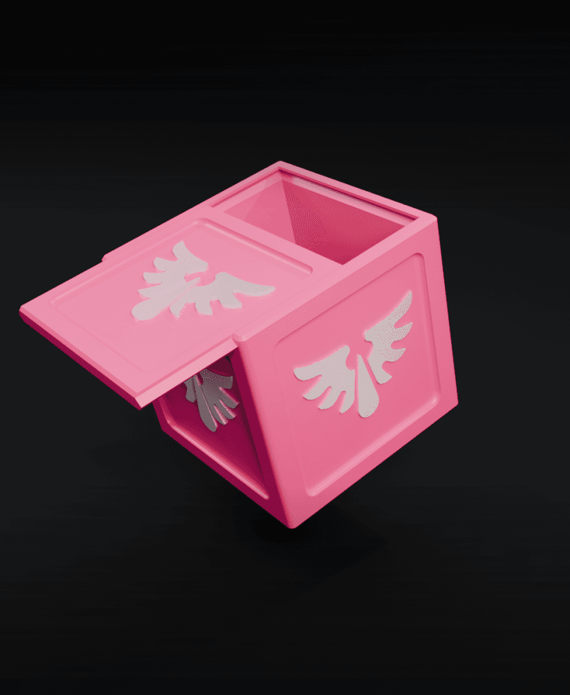 Yet another dice box 3d model