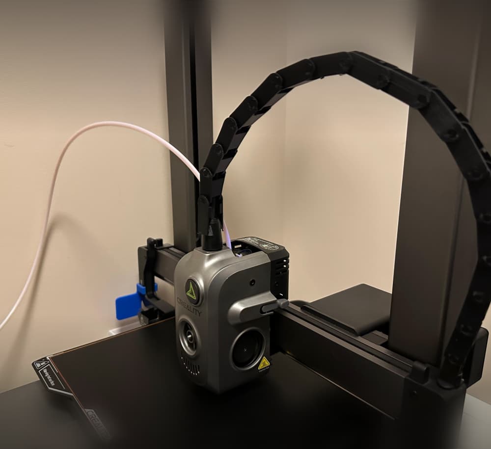 Cable Guide for Creality Hi 3d model