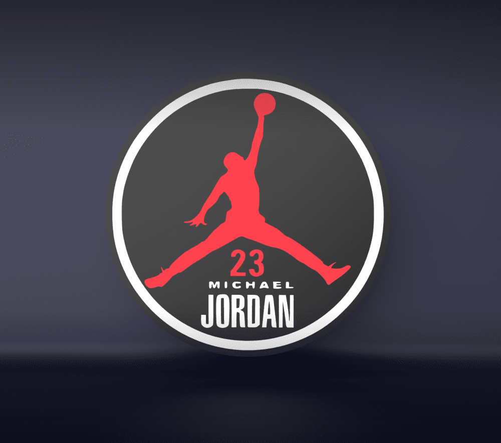 Air Jordan 23 - LED strip compatible 3d model