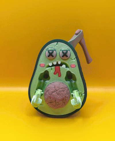 ZOMBICADO: Bad Avocado - Halloween Edition 3d model