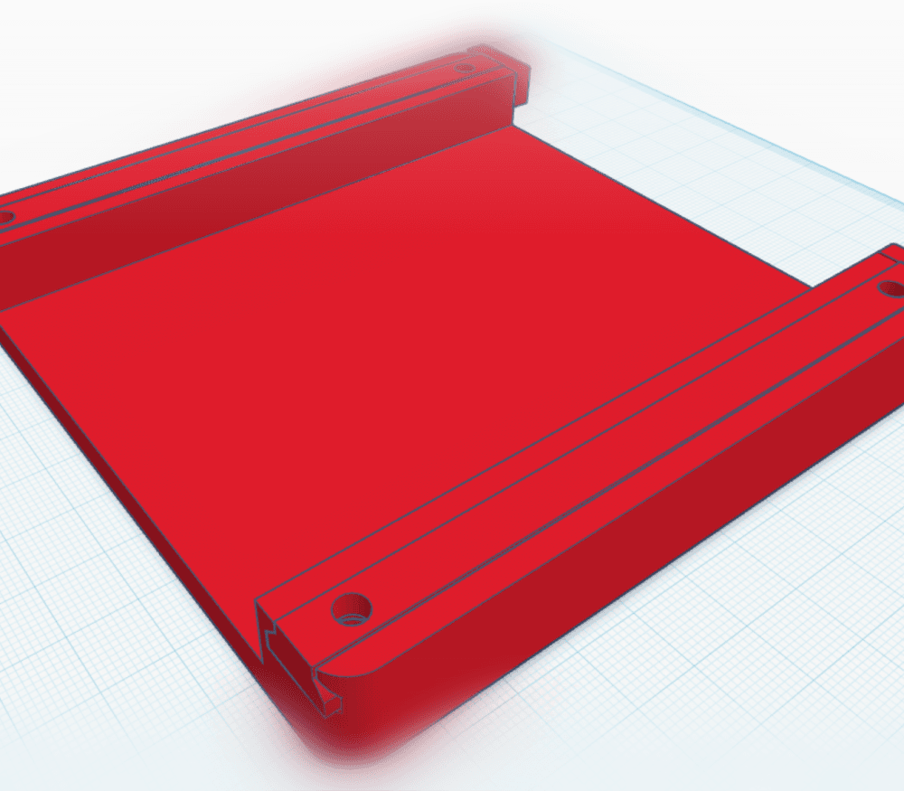 Raspberry Pi Monitor VESA Mount.stl 3d model