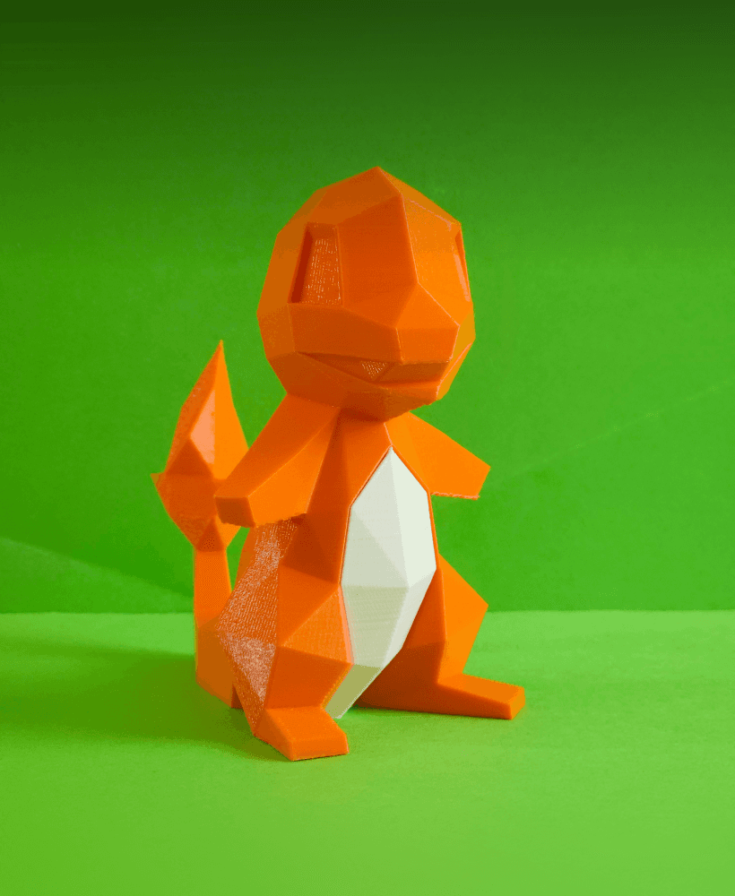 Charmander Low Poly Pokemon 3d model