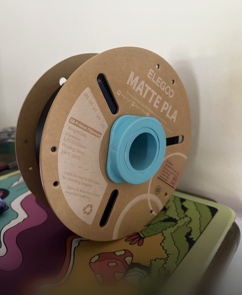 Spool Bolt to Reuse/Recycle carboard spools 3d model