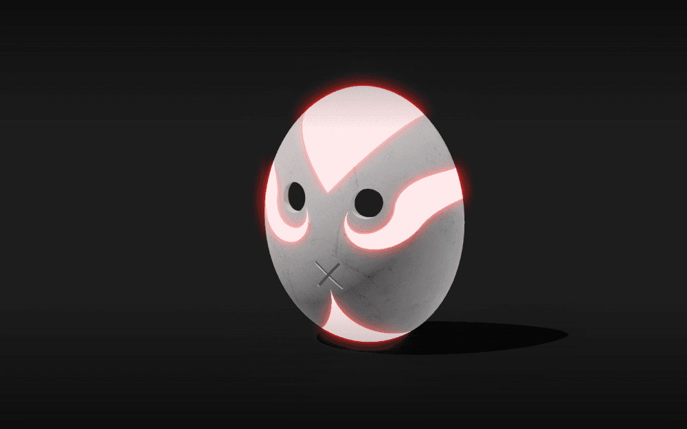 ANBU Mask Pack 2 – FOX, BLOODFANG, SPIRALFANG, RAM, SPIRAL, ONI and CUBE 3d model