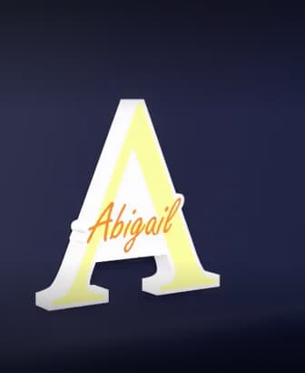 A Abigail - LED Strip compatible 3d model