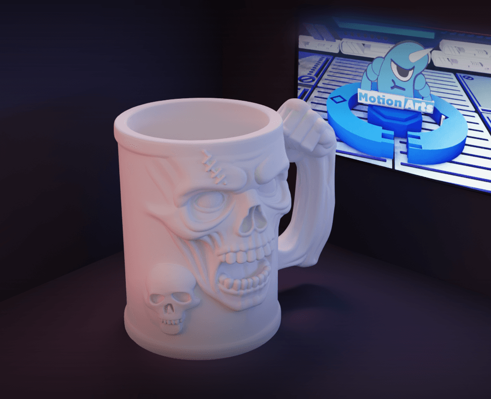 caneca Monstro.stl 3d model