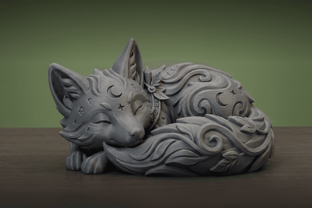 The Silent Fox Series: #1 3d model