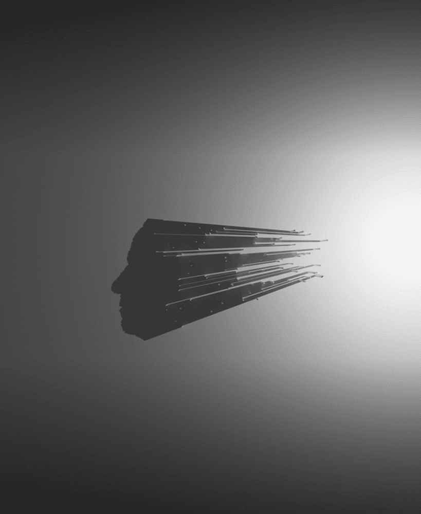 Face Shadow Decor 3d model