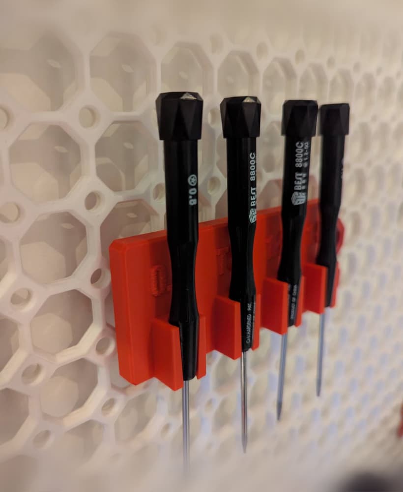 Pentalobe set Holder for Multiboard/Multiconnect 3d model