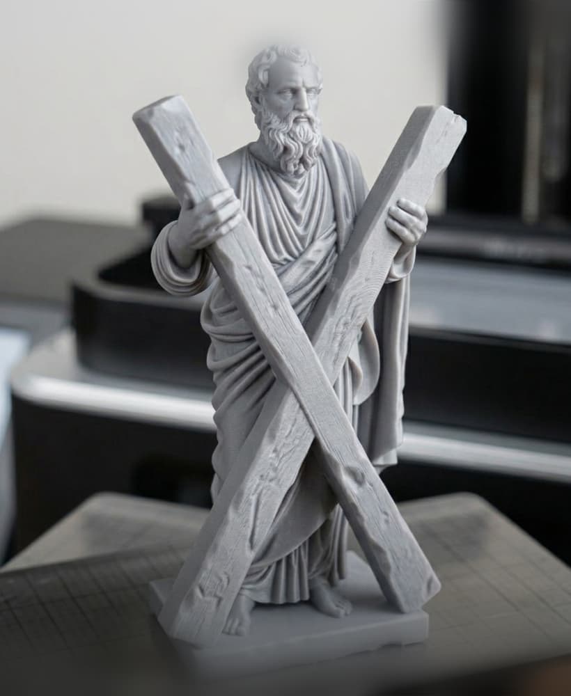 Saint Andrew 3d model