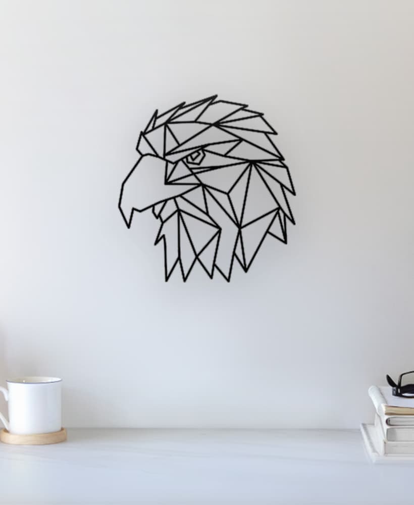 Eagle Wall Art 3d model