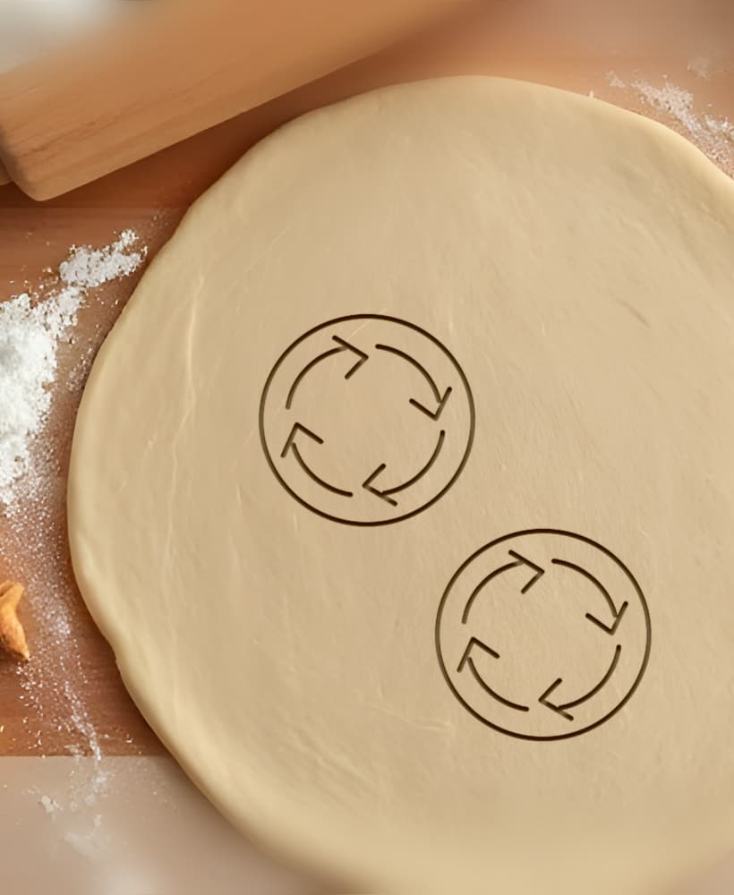Recycle Cookie Cutter, Biscuit Cutter 3d model