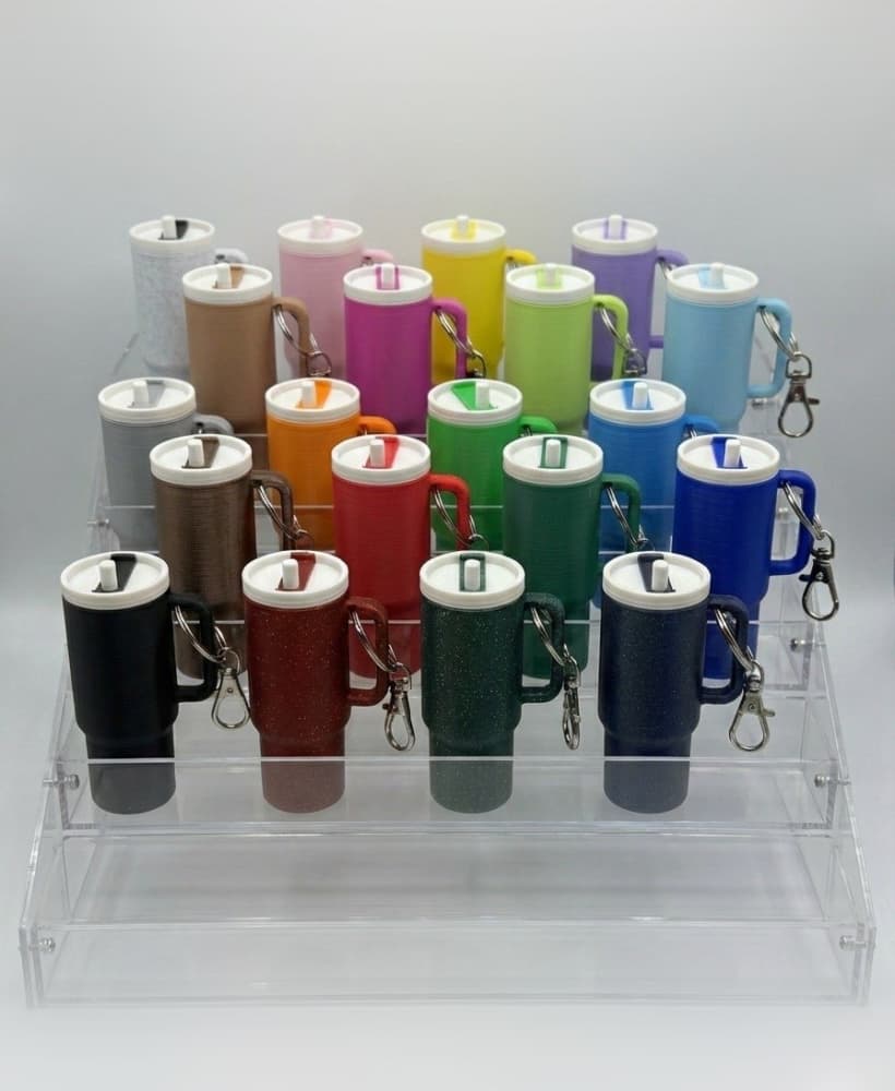 Tumbler Keychain 3d model