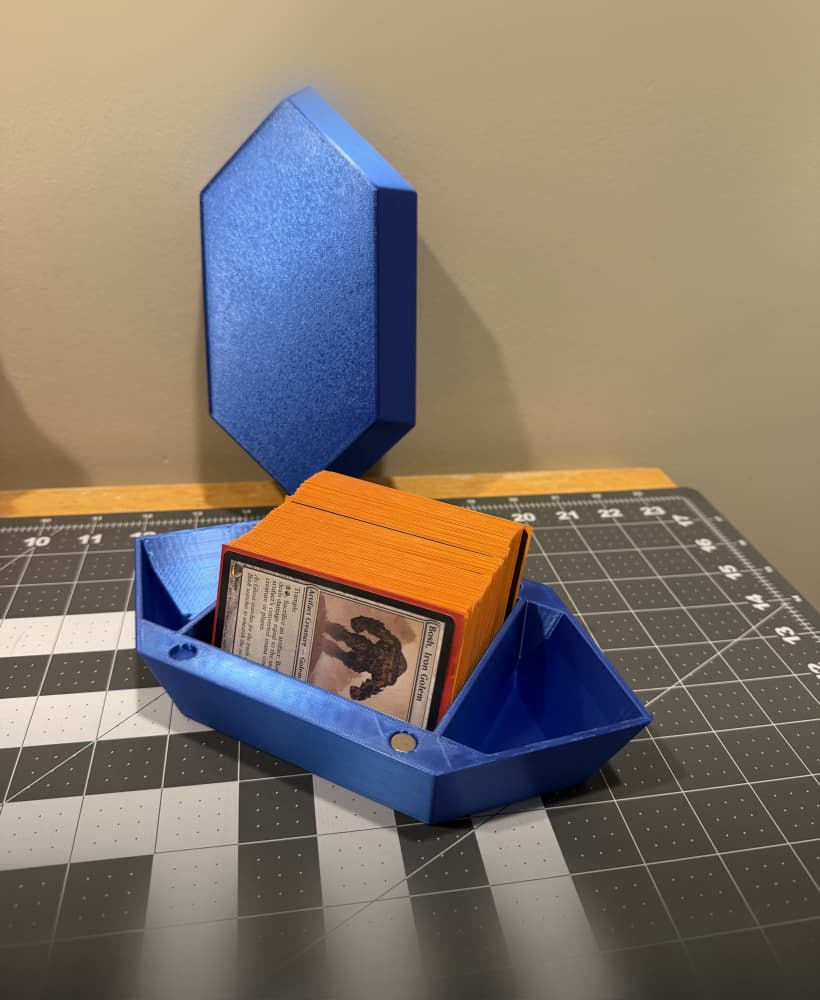 Crystal Deck Box for MTG 3d model
