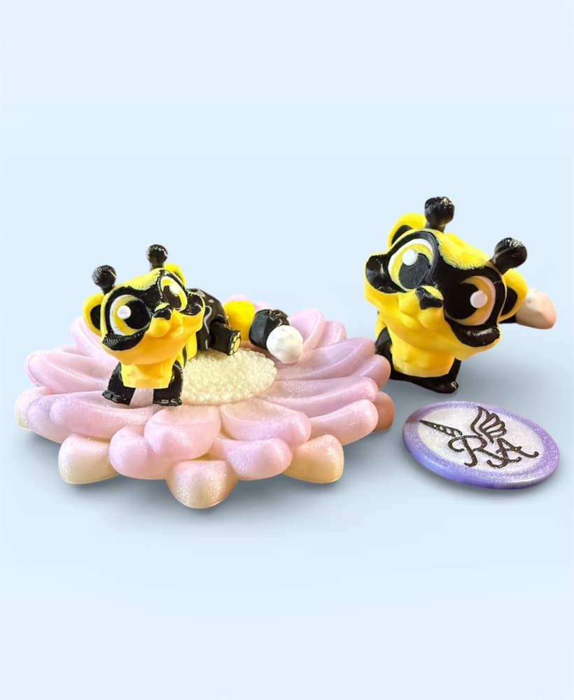 Rebel Buddy Ferret Bee 3d model