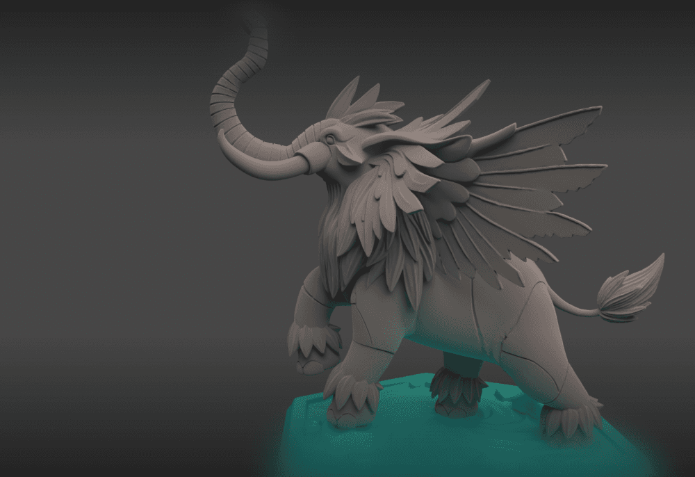 Aethertusk – The Sky Guardian (Gen 2) 3d model