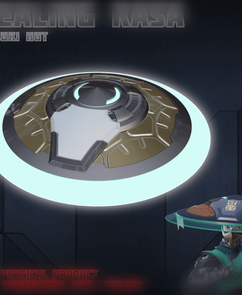 Mizuki Cosplay Hut from Overwatch 2 3d model