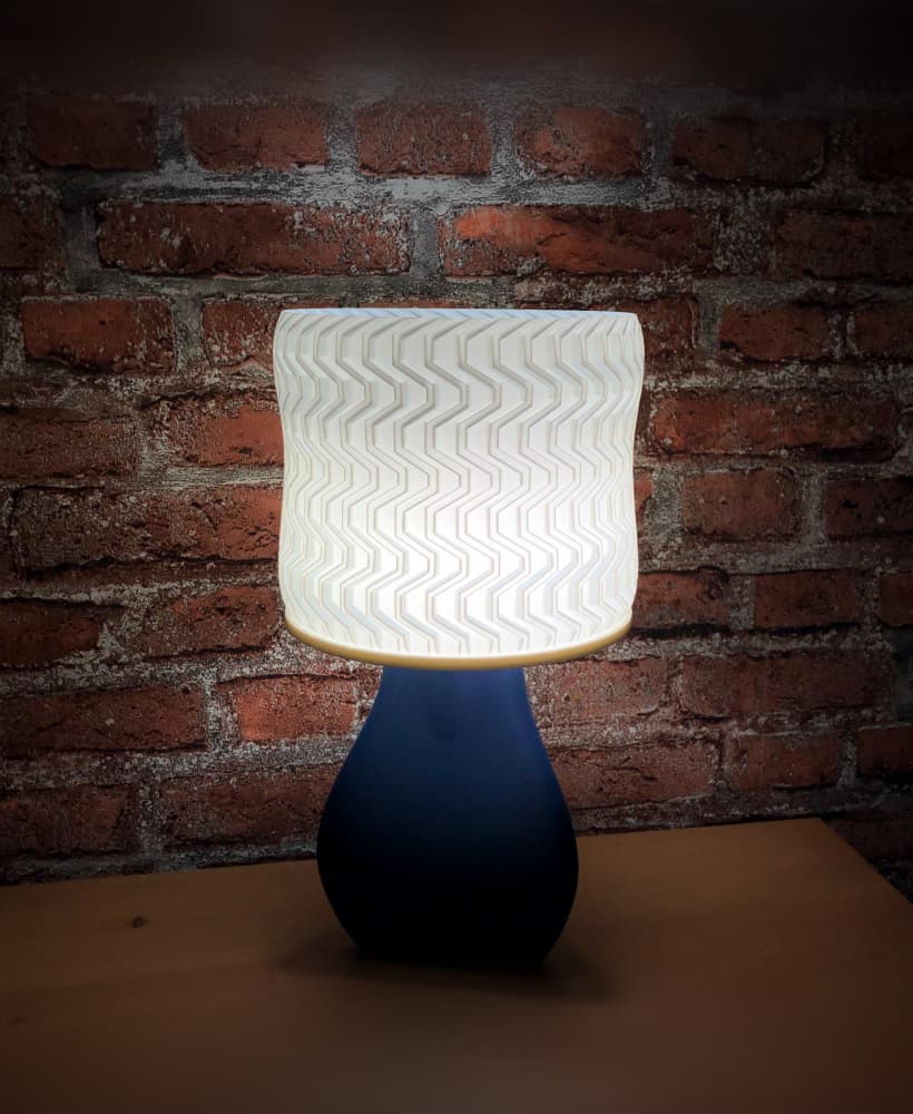 LAMP TRITOR / DESIGNER LAMP / PRINTABLE SHADES (VASEMODE) 3d model