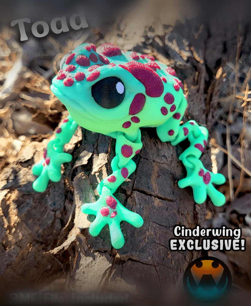 Toad 3d model
