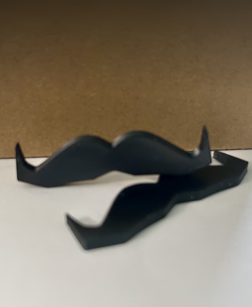Movember Moustache / Mustache Magnet - Happy Movember 3d model