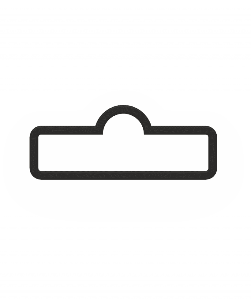 Sesame Street Sign Cookie Cutter STL File - 4 inches 3d model
