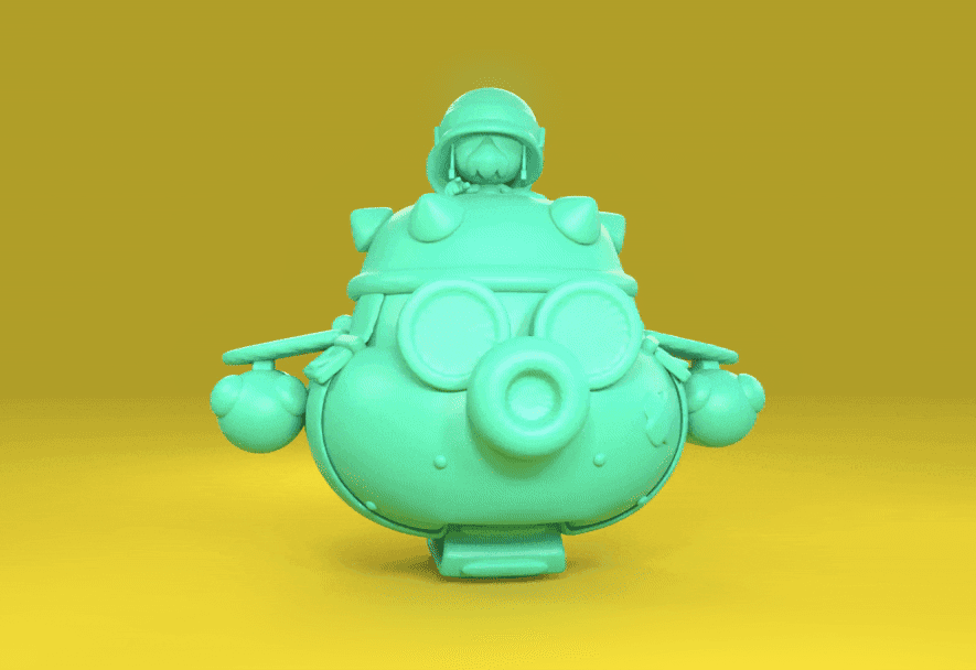Hank (Original) - Brawl Stars 3d model