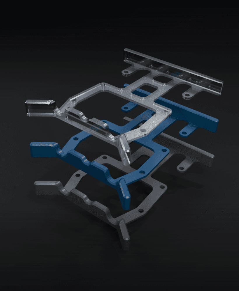 DFRobot micro:Maqueen bumper 3d model